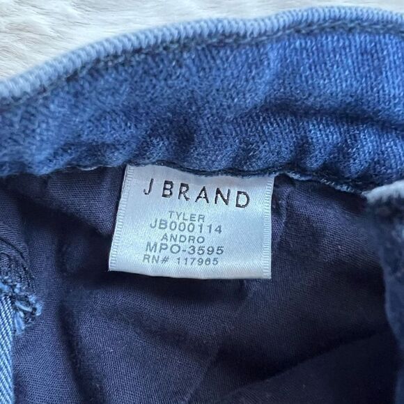 J Brand Tyler Jeans Slim Fit Taper Medium Blue Wash Denim Men’s size 34 - Picture 9 of 10